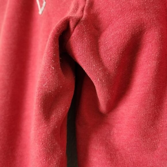 VS VINTAGE Y2K Pink Booty Logo Sweatpants in Red size M - Picture 5 of 9